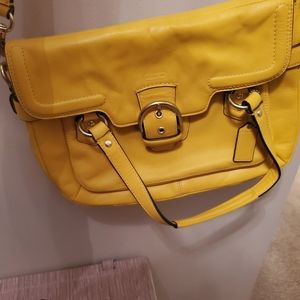 Coach leather crossbody